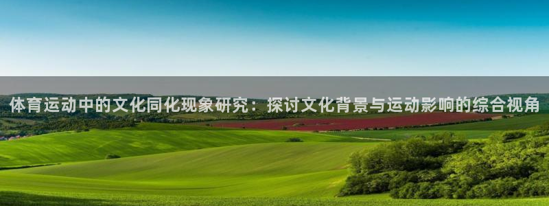 77体育app下载官网：体育运动中的文化同化现象研究：探讨文化背景与运动影响的综合视角